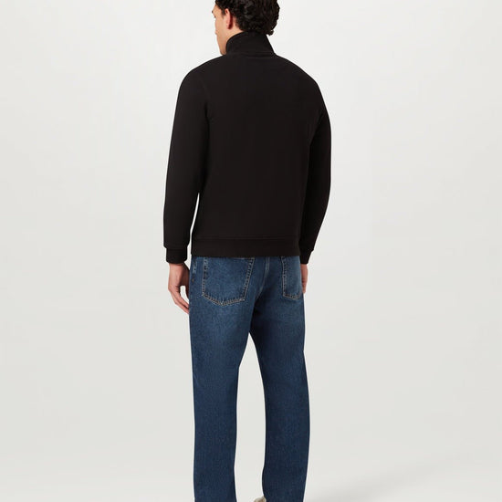 Young Ideas/Henmores - Belstaff Stamp Logo Quarter Zip Sweatshirt - Sky Blue - S