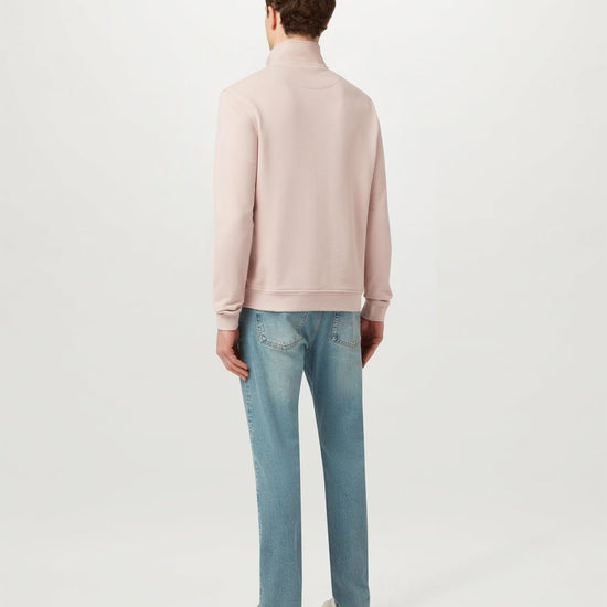 Young Ideas/Henmores - Belstaff Stamp Logo Quarter Zip Sweatshirt - Black - M