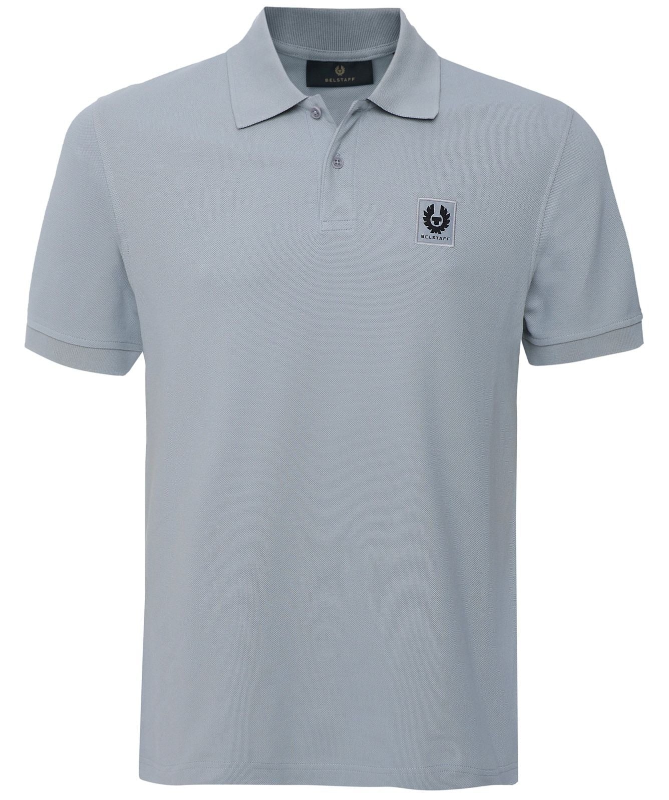 Young Ideas/Henmores - Belstaff Stamp Logo Short Sleeve Polo Shirt - Dark Ink - S