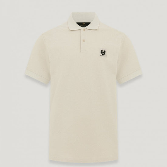 Young Ideas/Henmores - Belstaff Stamp Logo Short Sleeve Polo Shirt - Black - S