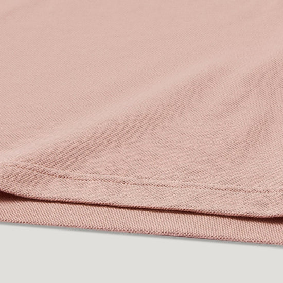Young Ideas/Henmores - Belstaff Stamp Logo Short Sleeve Polo Shirt - Dusk Pink - S