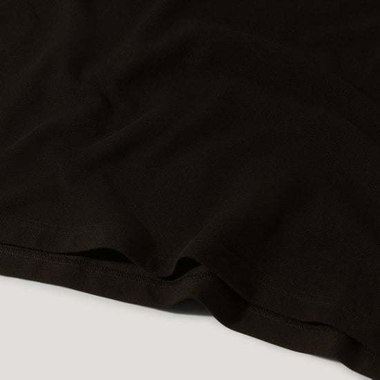 Young Ideas/Henmores - Belstaff Stamp Logo Short Sleeve Polo Shirt - Black - S