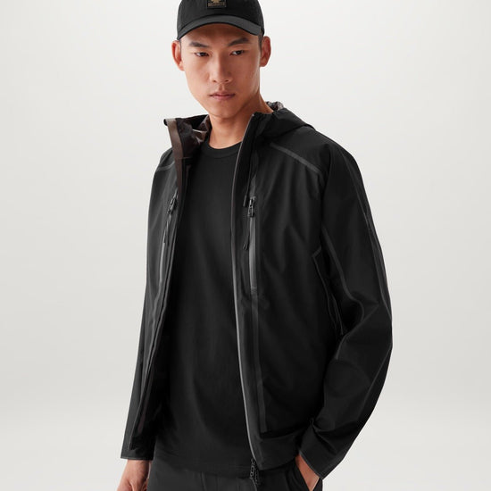 Young Ideas/Henmores - Belstaff Stamp Logo Short Sleeve T-Shirt - Black - S