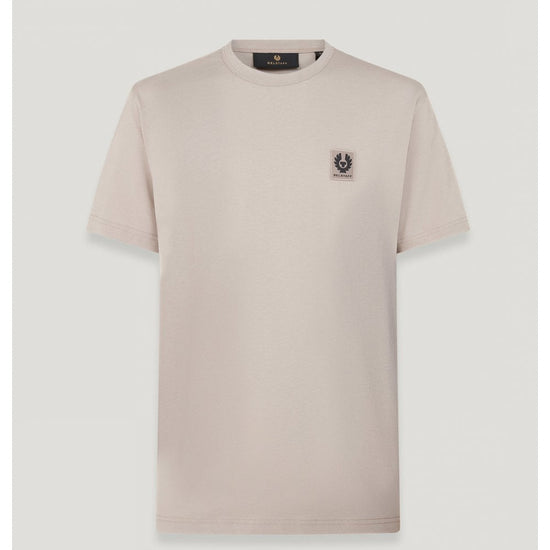 Young Ideas/Henmores - Belstaff Stamp Logo Short Sleeve T-Shirt - Artic Blue - M