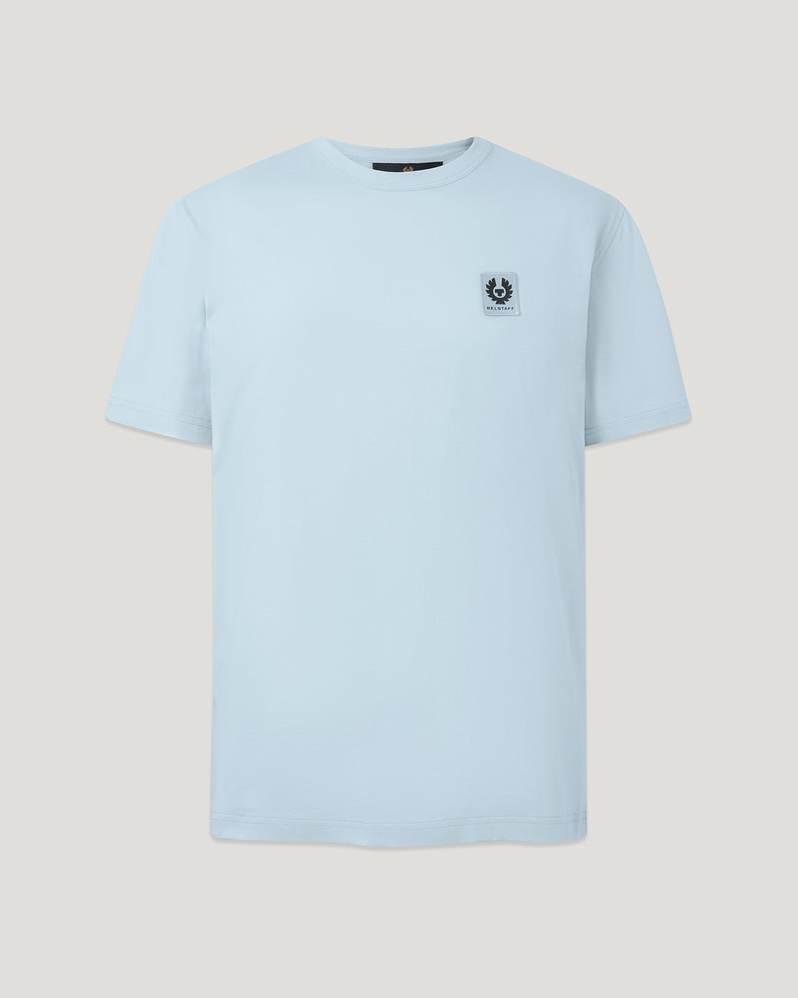Young Ideas/Henmores - Belstaff Stamp Logo Short Sleeve T-Shirt - Sky Blue - S