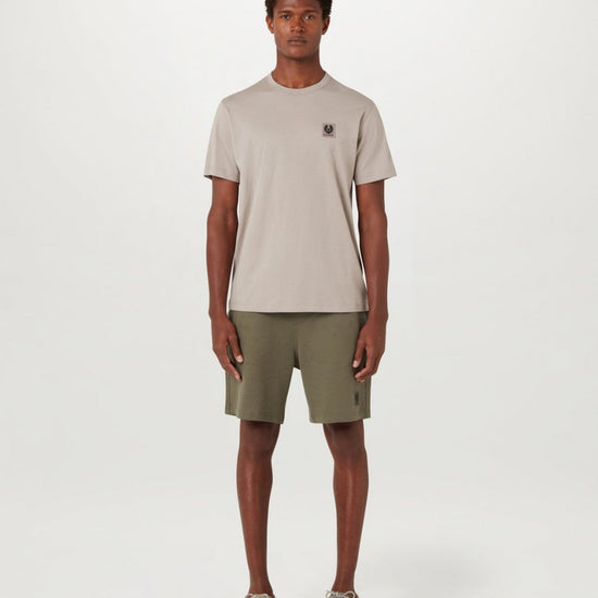 Young Ideas/Henmores - Belstaff Stamp Logo Short Sleeve T-Shirt - Artic Blue - M