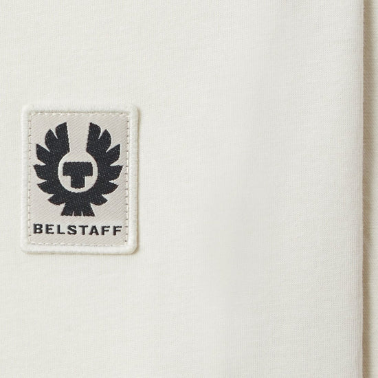 Young Ideas/Henmores - Belstaff Stamp Logo Short Sleeve T-Shirt - Silver Birch - S