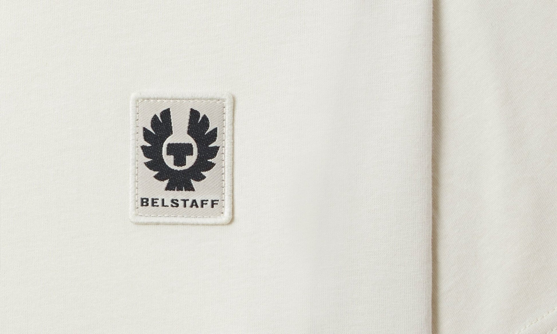 Young Ideas/Henmores - Belstaff Stamp Logo Short Sleeve T-Shirt - Silver Birch - S