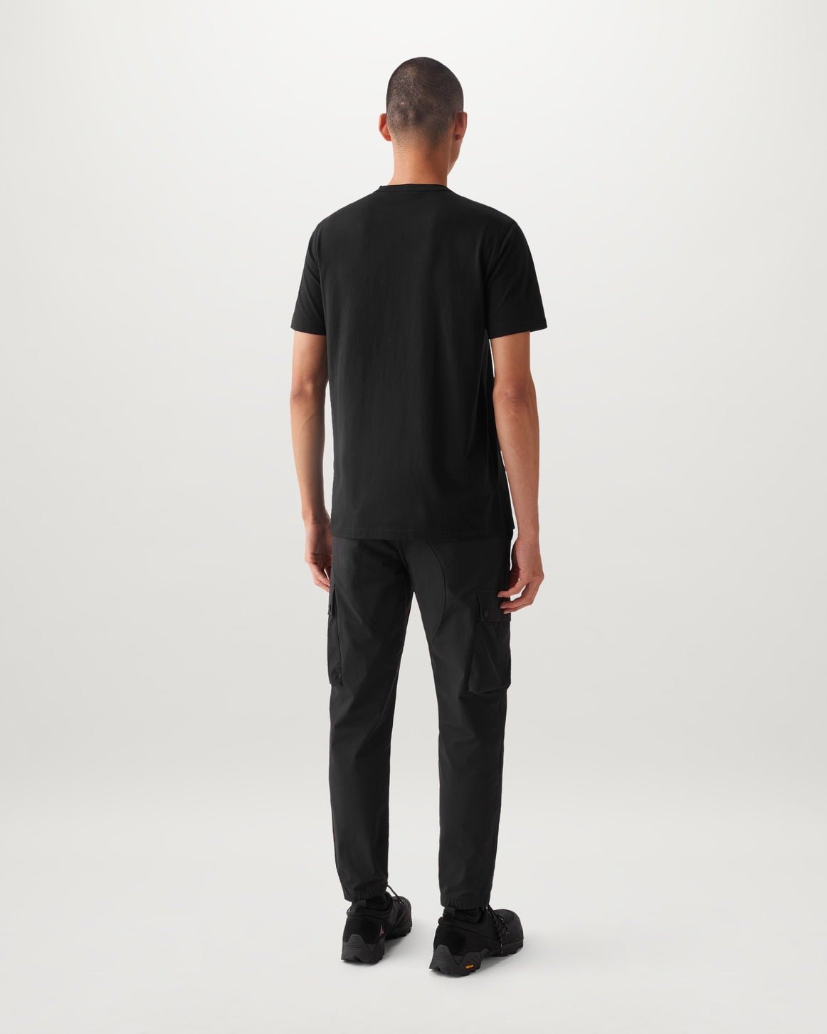 Young Ideas/Henmores - Belstaff Stamp Logo Short Sleeve T-Shirt - Black - S