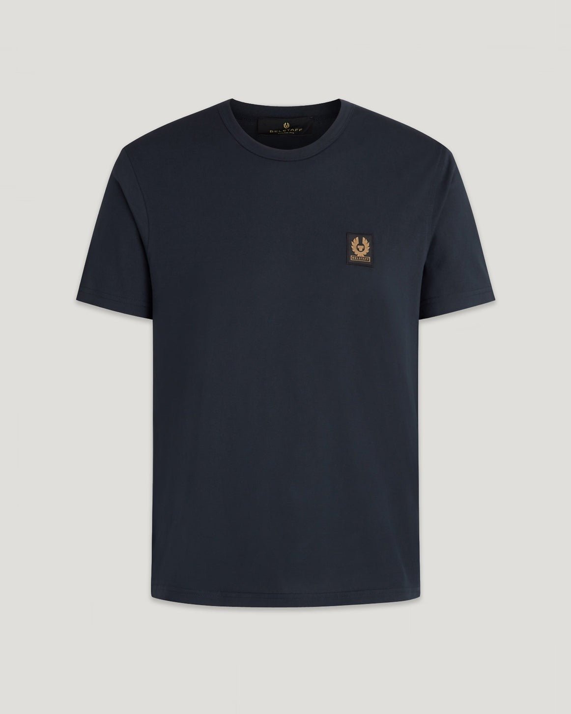 Young Ideas/Henmores - Belstaff Stamp Logo Short Sleeve T-Shirt - Dark Ink - S