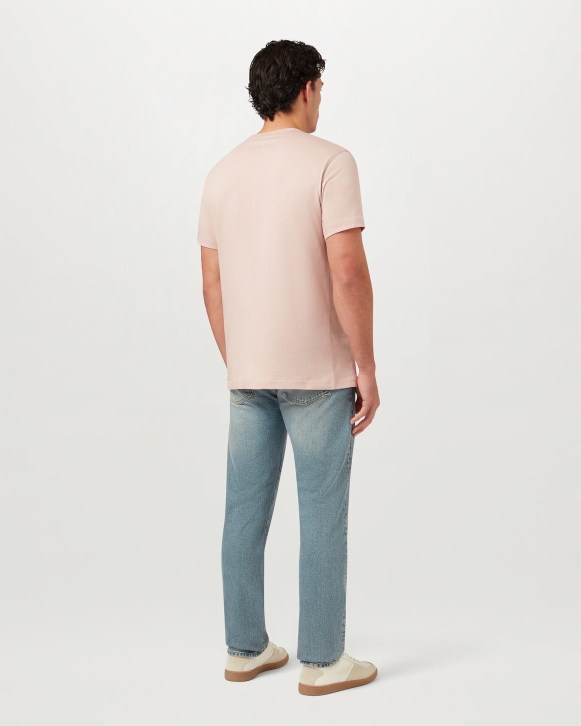 Young Ideas/Henmores - Belstaff Stamp Logo Short Sleeve T-Shirt - Dusk Pink - S