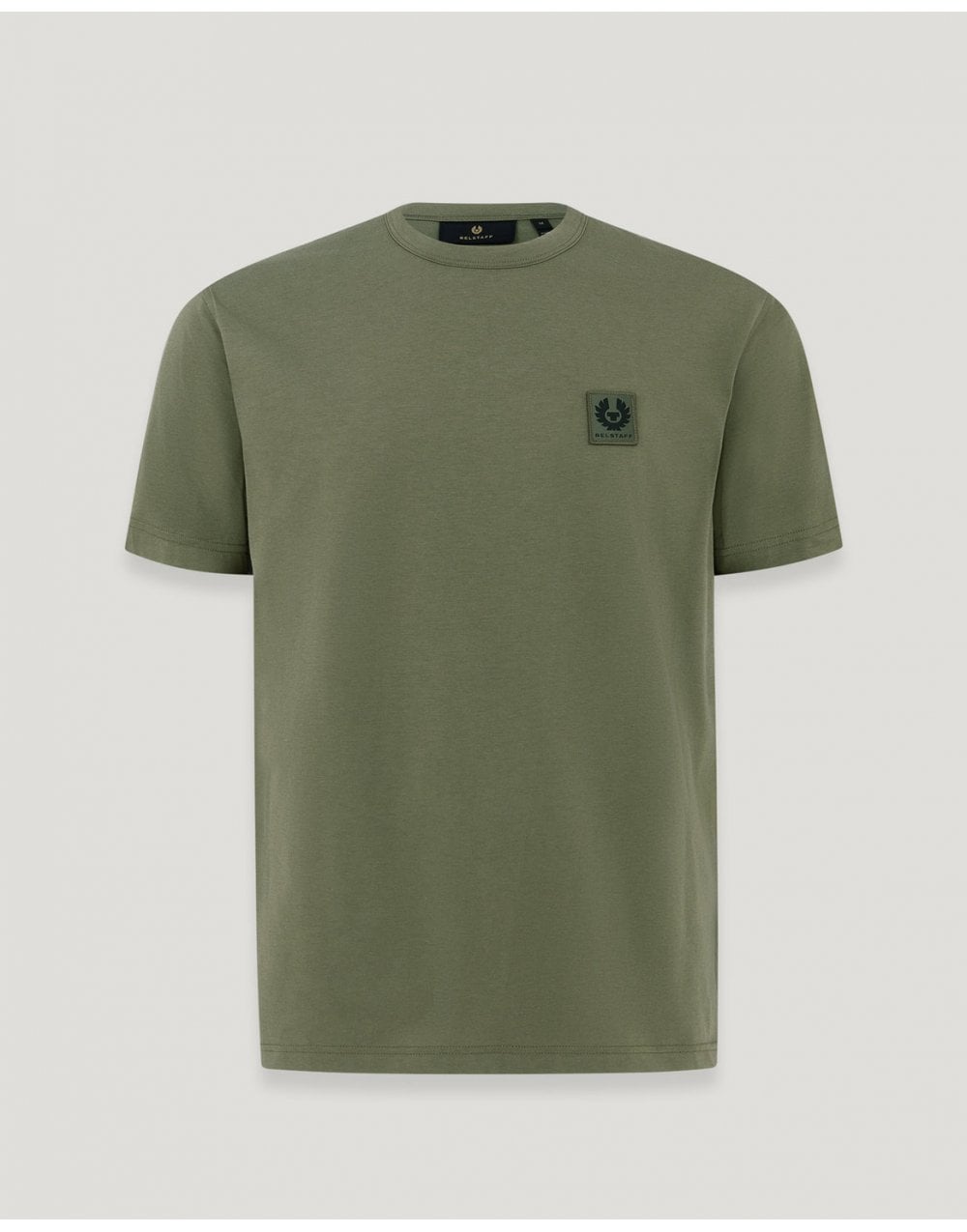 Young Ideas/Henmores - Belstaff Stamp Logo Short Sleeve T-Shirt - Artic Blue - M