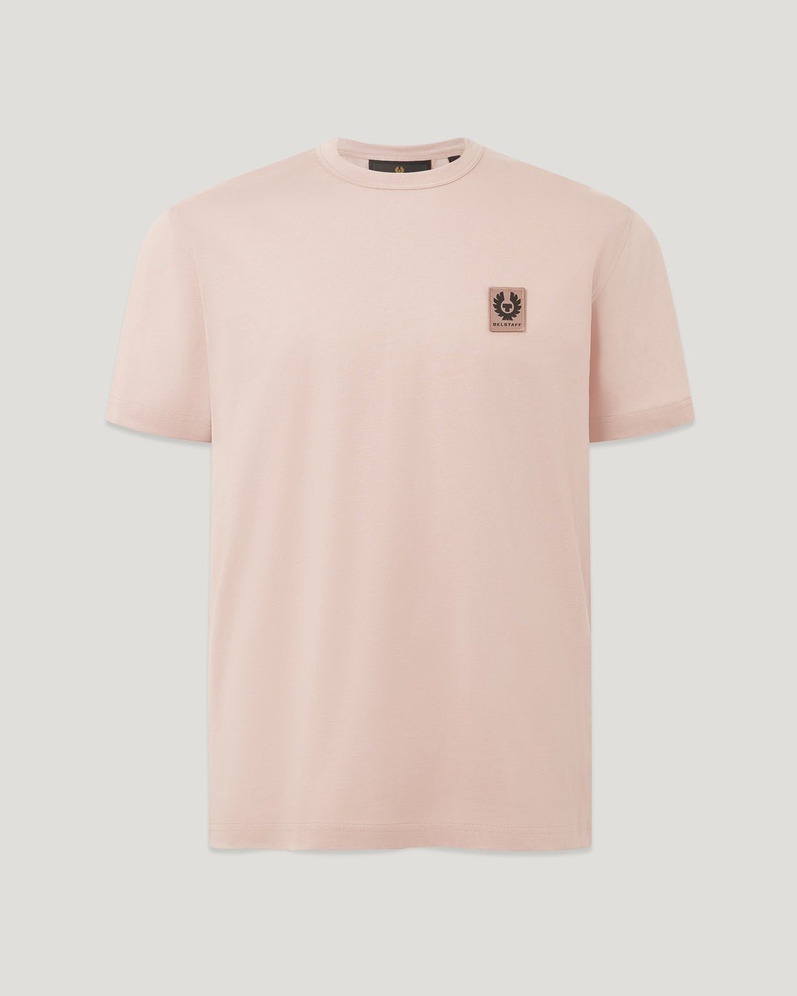Young Ideas/Henmores - Belstaff Stamp Logo Short Sleeve T-Shirt - Dusk Pink - S