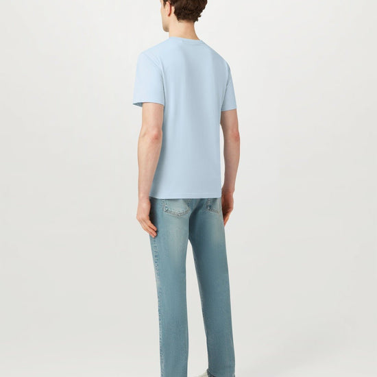 Young Ideas/Henmores - Belstaff Stamp Logo Short Sleeve T-Shirt - Sky Blue - S
