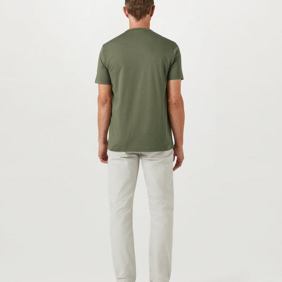 Young Ideas/Henmores - Belstaff Stamp Logo Short Sleeve T-Shirt - Artic Blue - M
