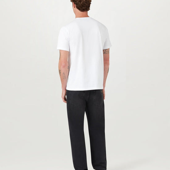 Young Ideas/Henmores - Belstaff Stamp Logo Short Sleeve T-Shirt - White - S