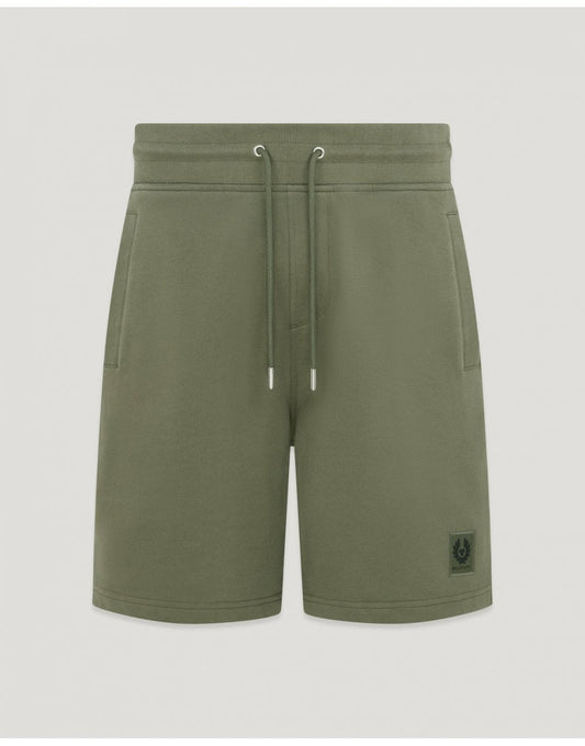 Young Ideas/Henmores - Belstaff Sweat Shorts - Surplus Green - M