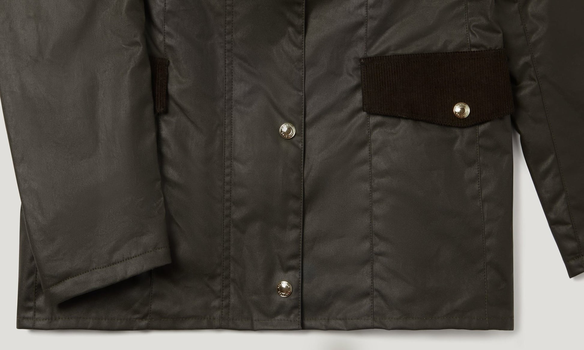 Young Ideas/Henmores - Burghley Jacket - Faded Olive - 8