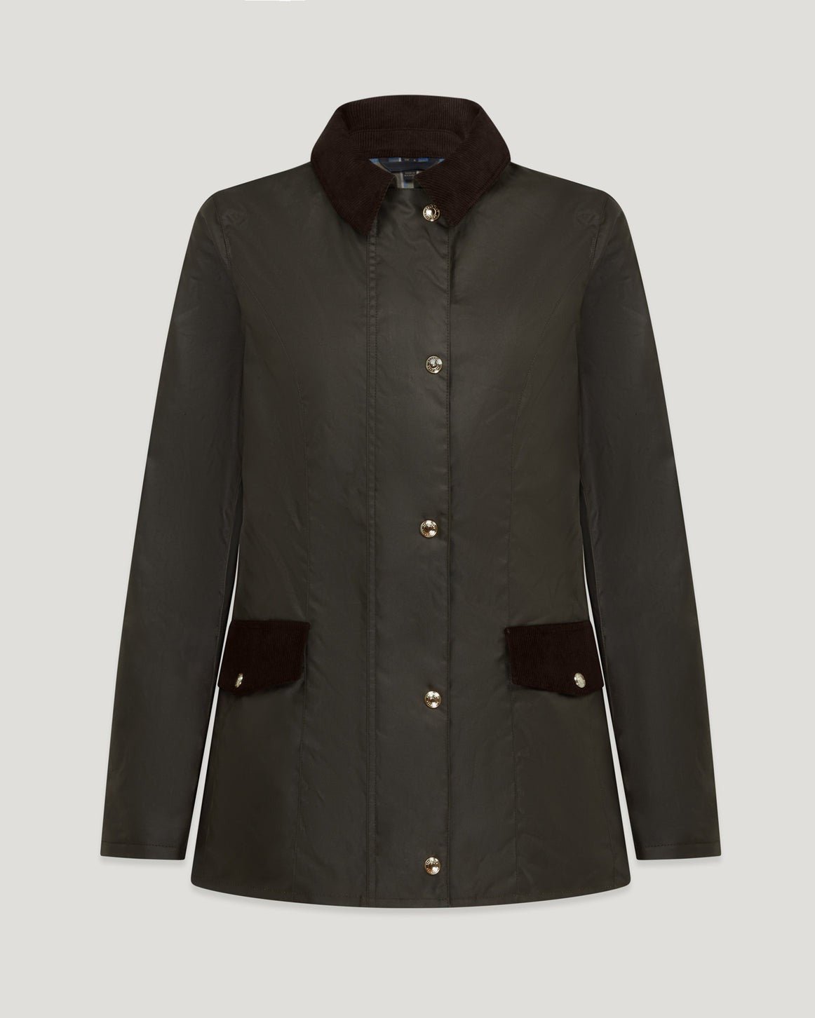 Young Ideas/Henmores - Burghley Jacket - Faded Olive - 8