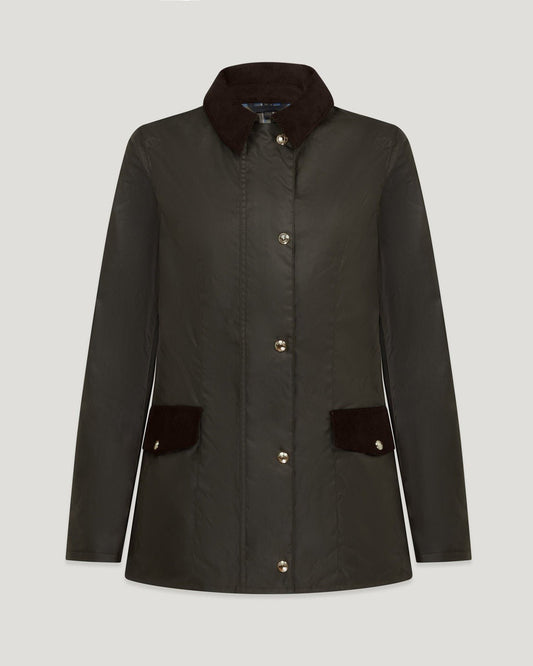 Young Ideas/Henmores - Burghley Jacket - Faded Olive - 8
