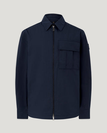 Young Ideas & Henmores - Cargo Overshirt - Dark Ink - S