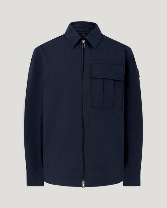Young Ideas & Henmores - Cargo Overshirt - Dark Ink - S