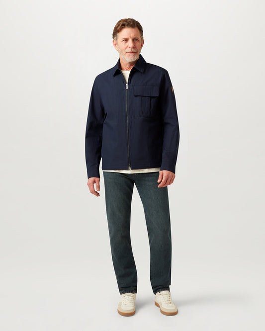 Young Ideas & Henmores - Cargo Overshirt - Dark Ink - S