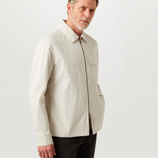 Young Ideas & Henmores - Cargo Overshirt - Silver Birch - S