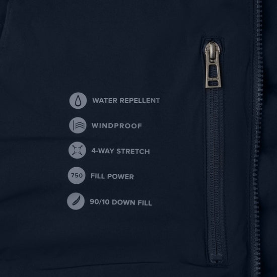 Young Ideas/Henmores - Chassis Gilet - Dark Ink - S