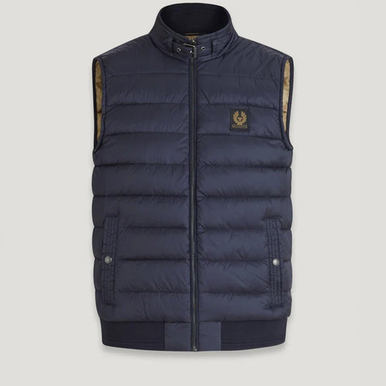 Young Ideas/Henmores - Circuit Puffer Gilet - Dark Ink - 46
