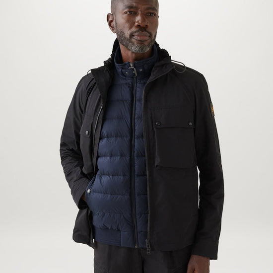 Young Ideas/Henmores - Circuit Puffer Gilet - Dark Ink - 46