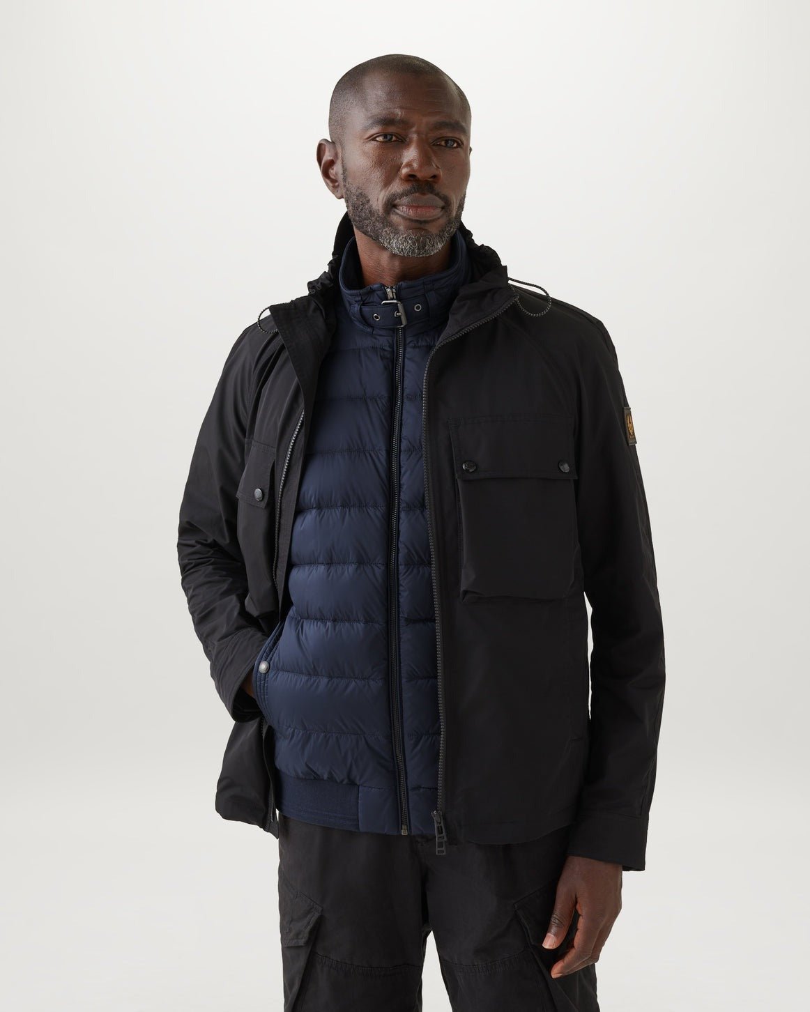 Young Ideas/Henmores - Circuit Puffer Gilet - Dark Ink - 46
