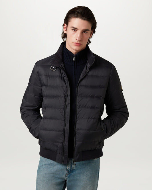 Young Ideas/Henmores - Circuit Puffer Jacket - Dark Ink - 38