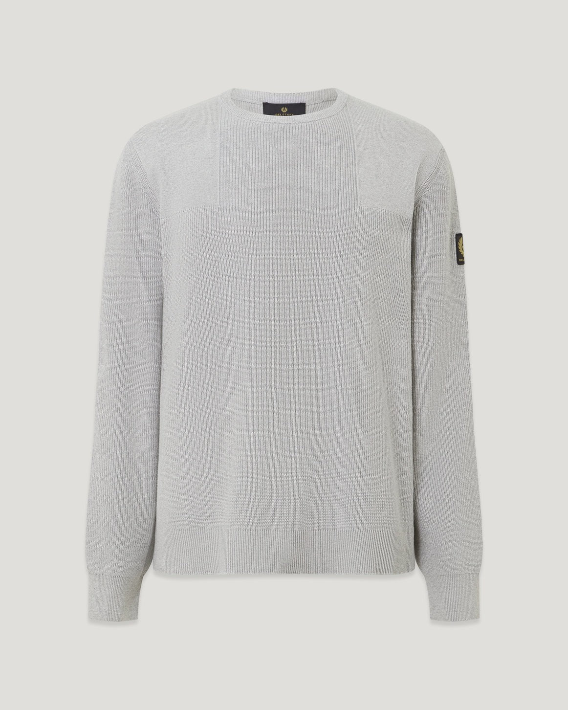 Young Ideas/Henmores - Commander Crew Neck Jumper - Old Silver Heather - M