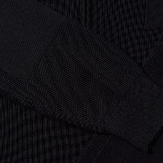 Young Ideas & Henmores - Commander Quarter Zip Jumper - Black - M