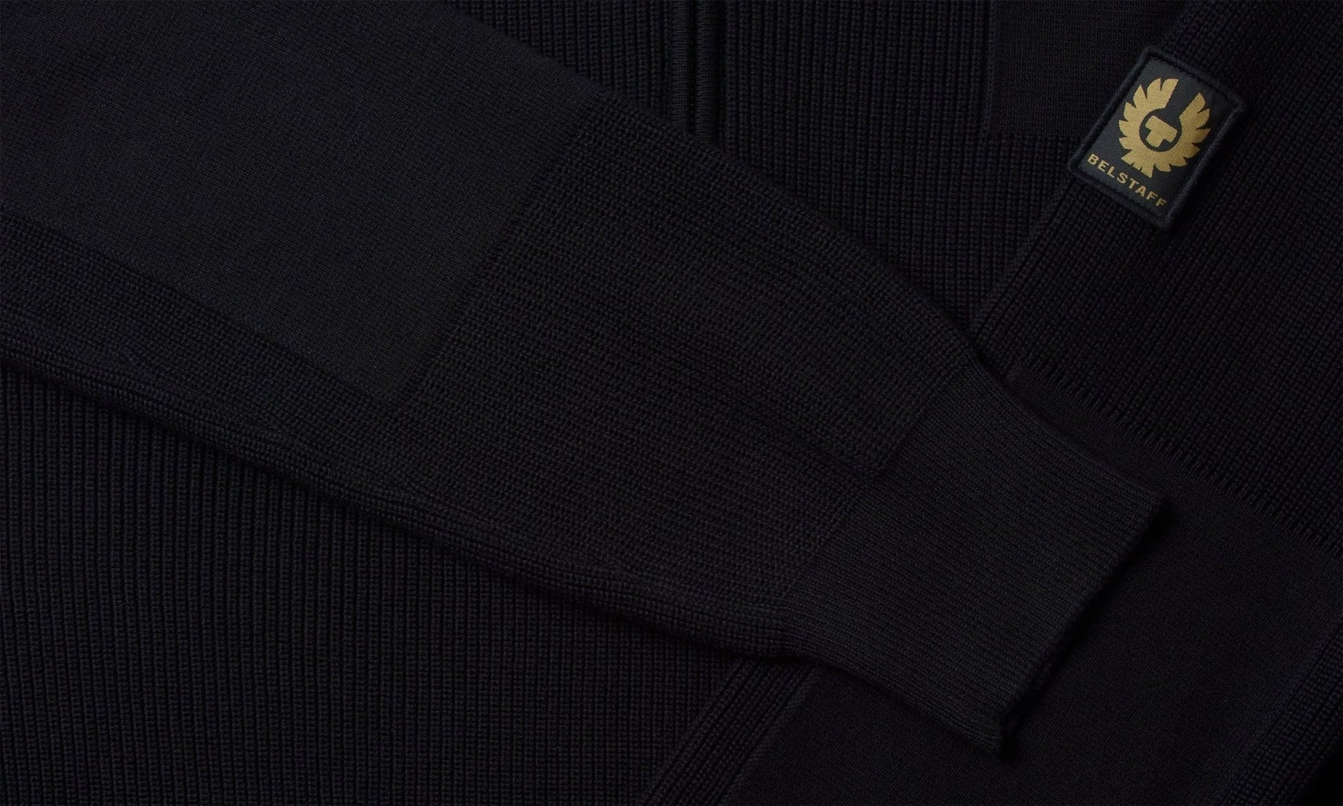 Young Ideas & Henmores - Commander Quarter Zip Jumper - Black - M