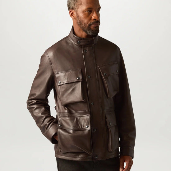 Young Ideas & Henmores -Competitor Jacket -Dark Maple Brown -M