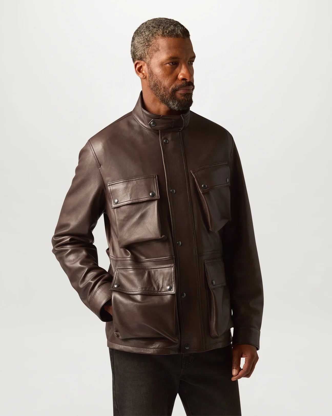 Young Ideas & Henmores -Competitor Jacket -Dark Maple Brown -M