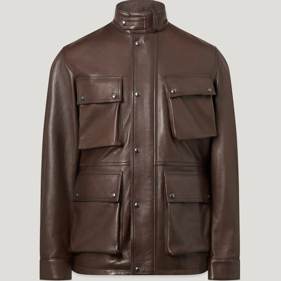 Young Ideas & Henmores -Competitor Jacket -Dark Maple Brown -M