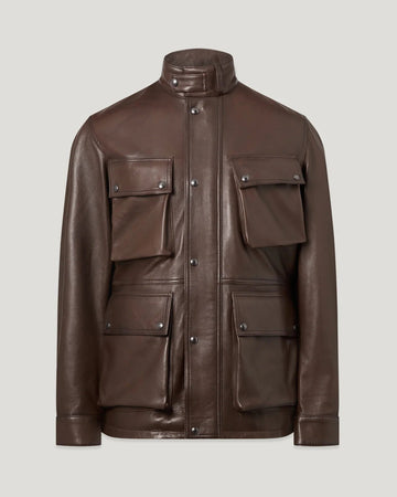 Young Ideas & Henmores -Competitor Jacket -Dark Maple Brown -M