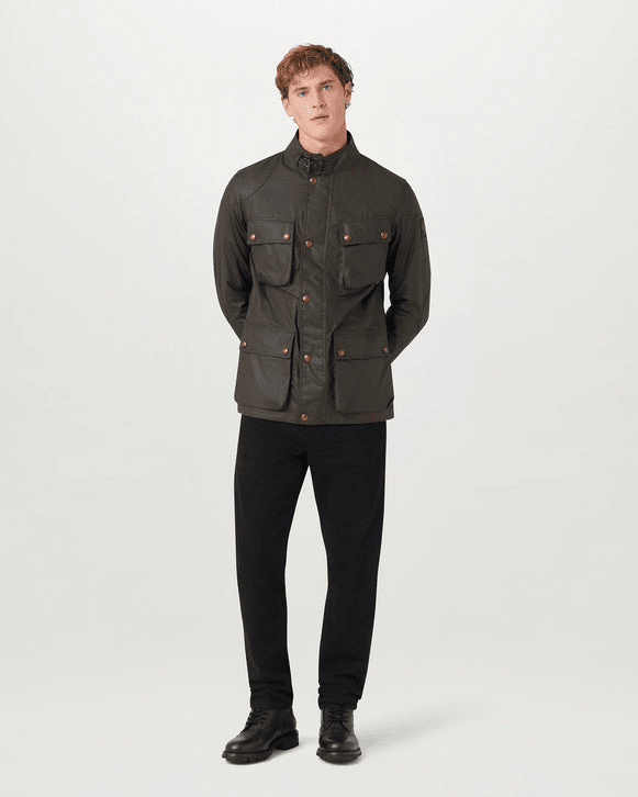 Young Ideas/Henmores - Fieldmaster Jacket - Faded Olive - 36