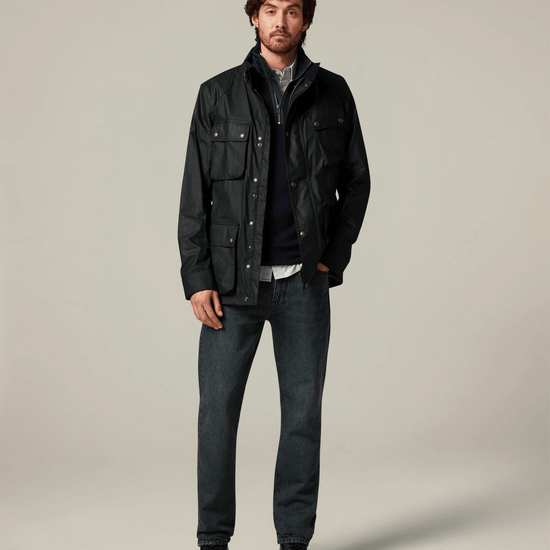 Young Ideas & Henmores -Fieldmaster Jacket -Dark Navy -40