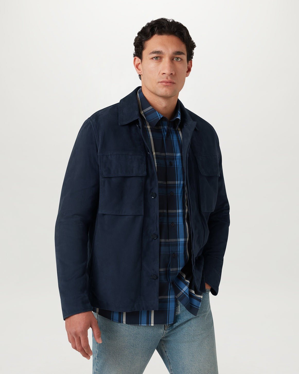 Young Ideas/Henmores - Fleet Shirt - Dark Ink - M