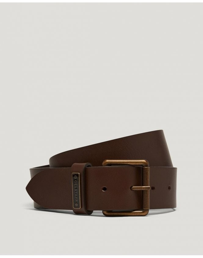 Young Ideas/Henmores - Ledger Belt - Dark Brown - M