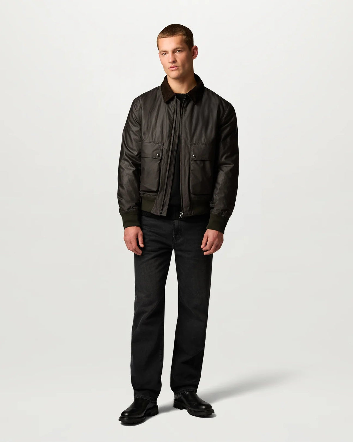 Young Ideas & Henmores -Mount Jacket -Faded Olive -M
