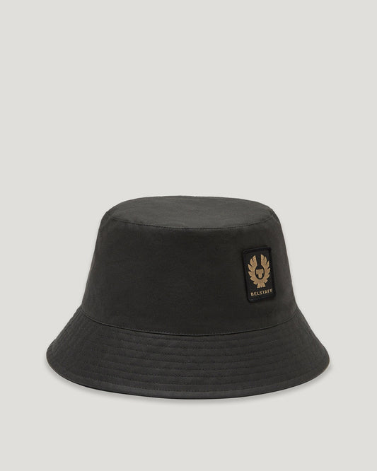 Young Ideas/Henmores - Phoenix Wax Bucket Hat - Black - OS