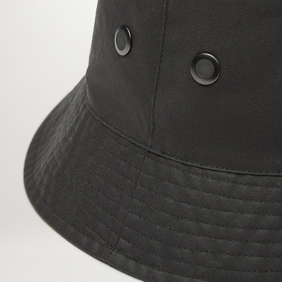 Young Ideas/Henmores - Phoenix Wax Bucket Hat - Black - OS