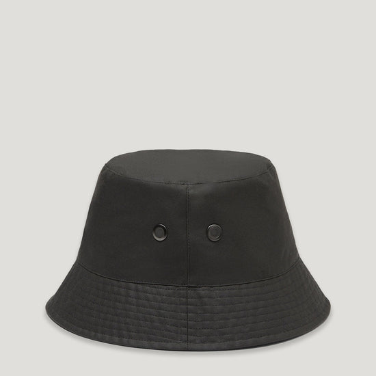 Young Ideas/Henmores - Phoenix Wax Bucket Hat - Black - OS