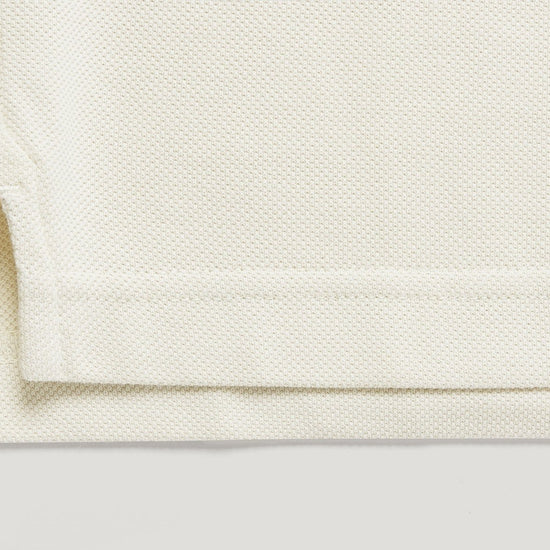 Young Ideas/Henmores - Stamp Logo Short Sleeve Tipped Polo Shirt - Silver Birch - S