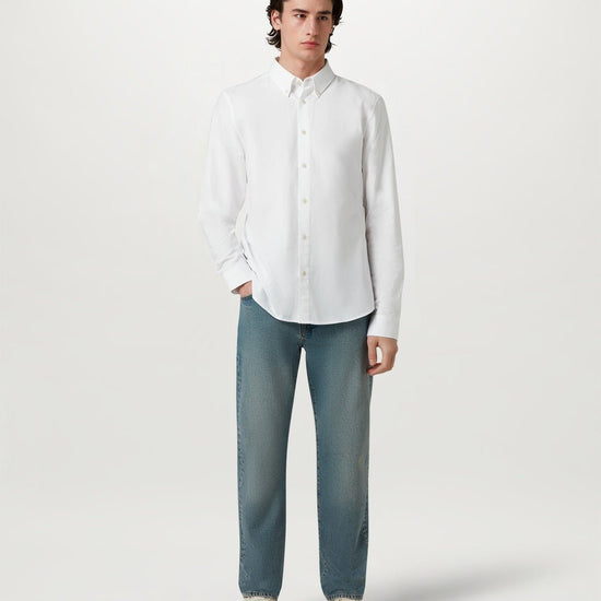 Young Ideas/Henmores - Street Long Sleeve Shirt - White - M